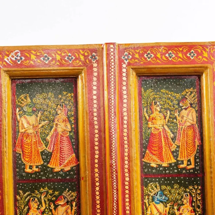 Hand Painted Decorative Window - Purana Darwaza