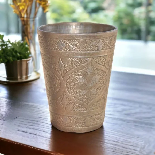 Sirhind Vintage Brass Lassi Glass