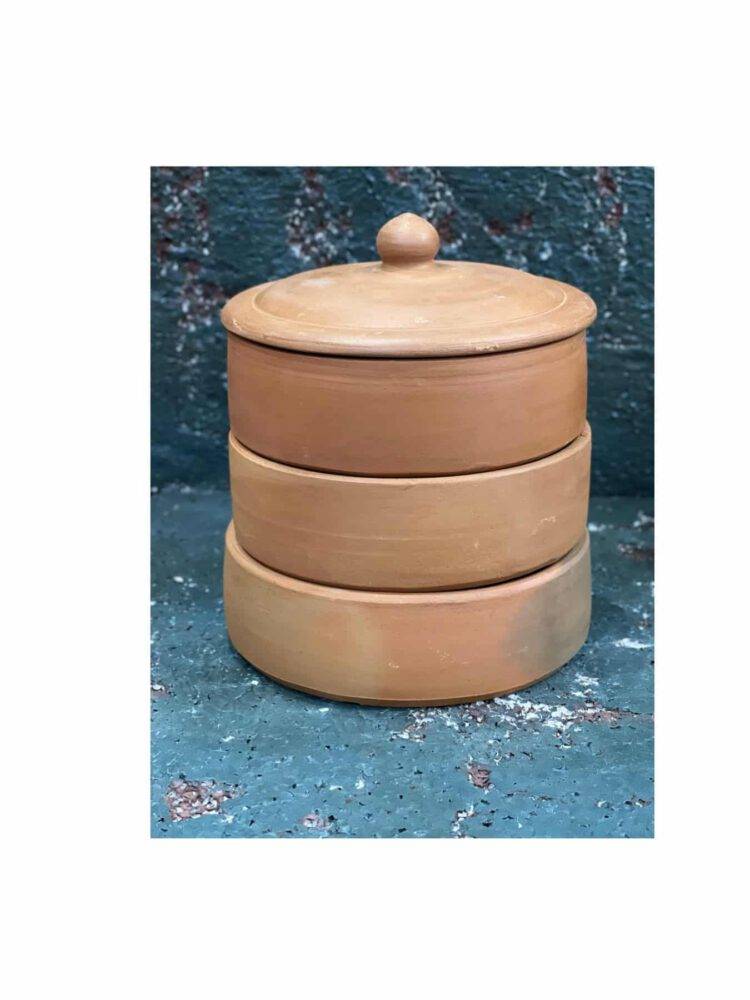 Indian sprout box, red clay sprout box, Mitti sprout box , sprout growing box - Purana Darwaza