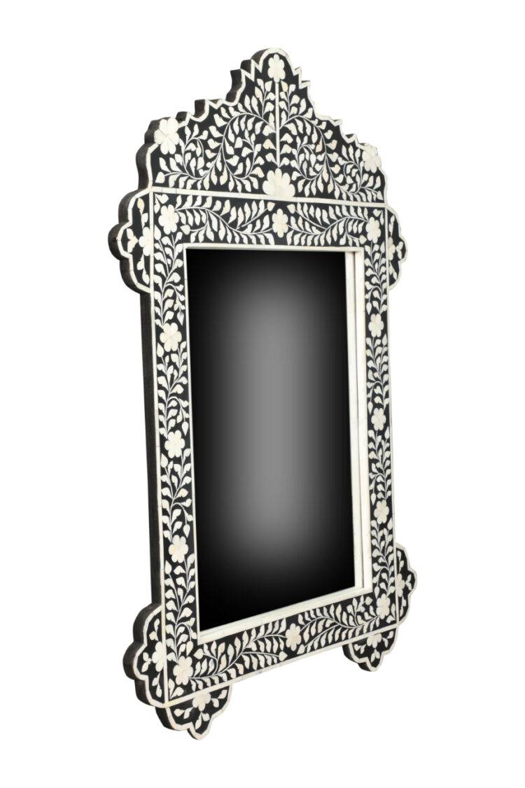 Dante Bone inlay mirror - Purana Darwaza