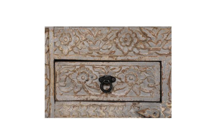 Chameli Wooden Carved Sideboard - Purana Darwaza