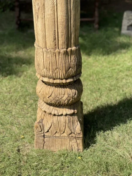 Antique Indian Teakwood Columns or Pillar, Architectural Indian pillars 6