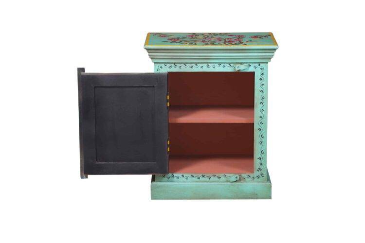 Ajmer Hand painted bedside table set of 23