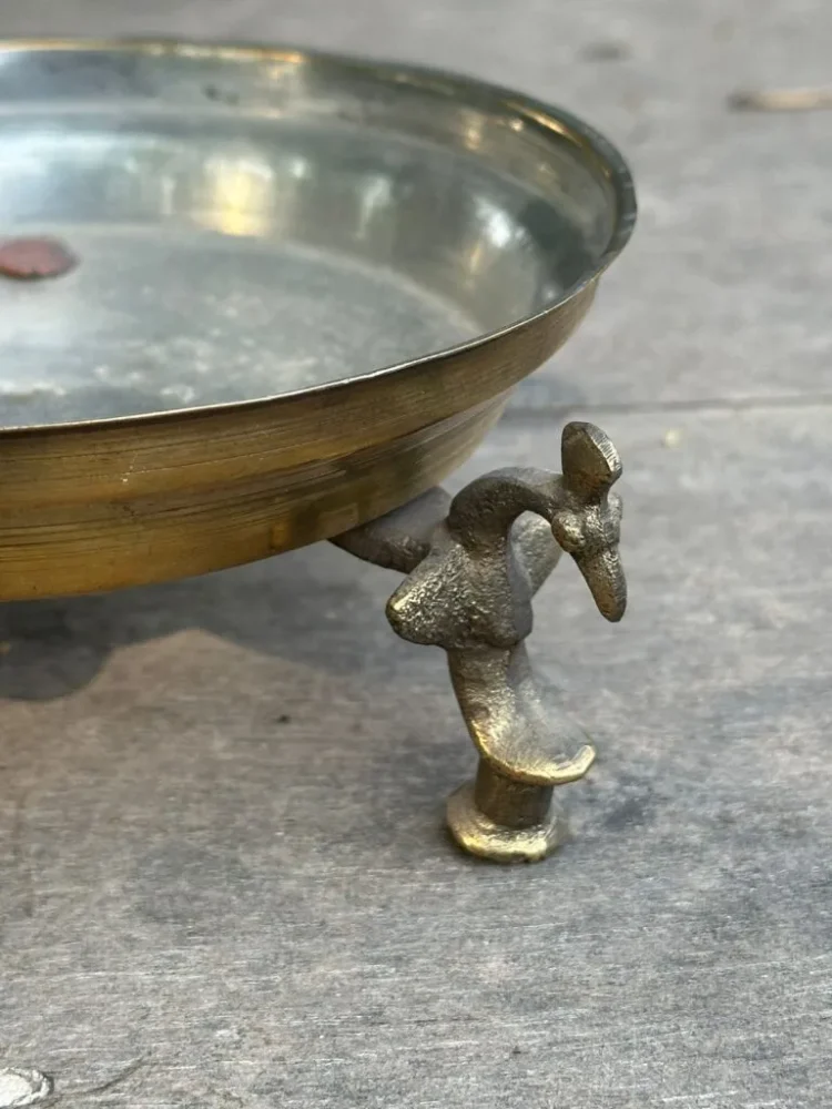 Kaner Vintage Brass Uruli - Purana Darwaza