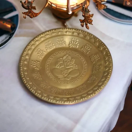 Stampi Vintage Brass Plate