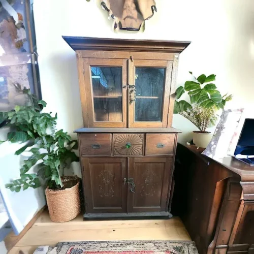 Tikna Vintage Teak Wood Cupboard