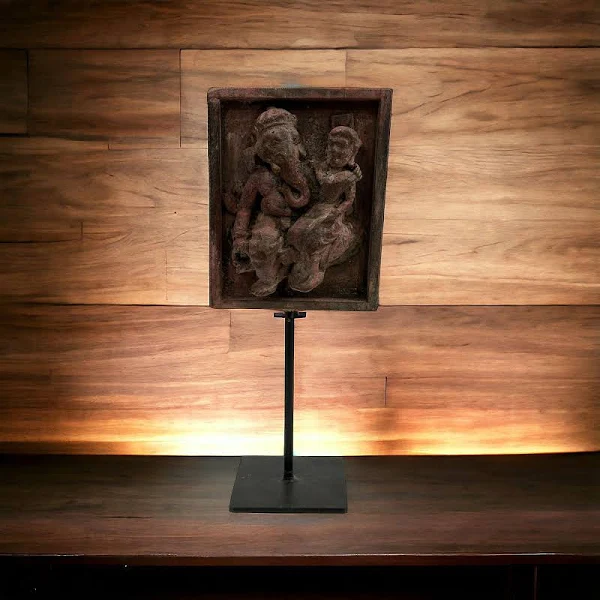 Zushi Ganesha Panel on stand