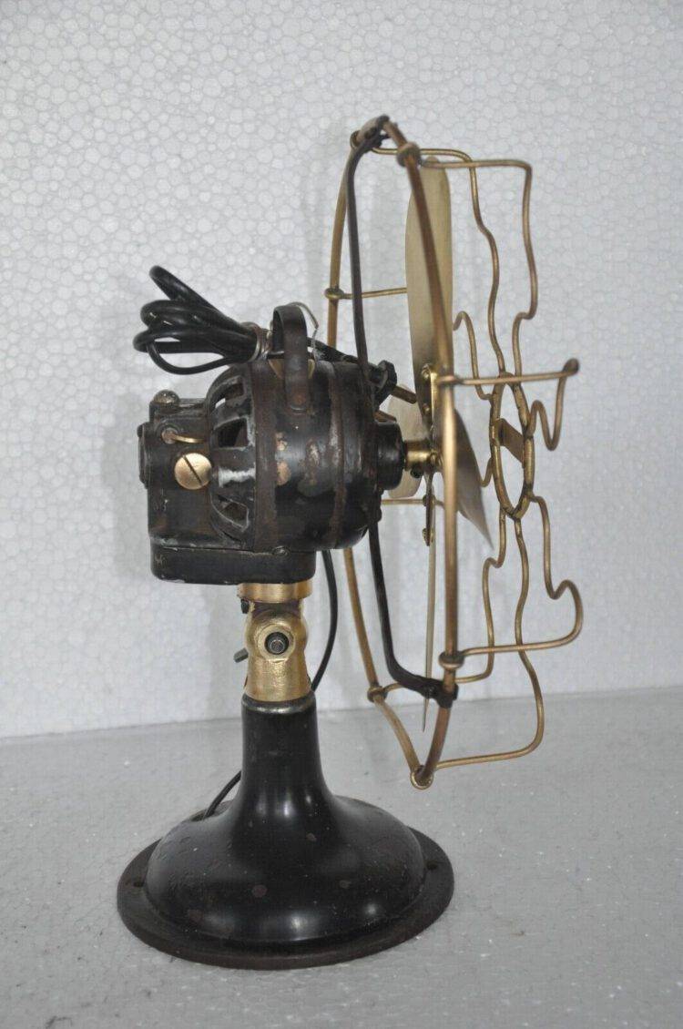 Rare Vintage Brass Fan - Purana Darwaza